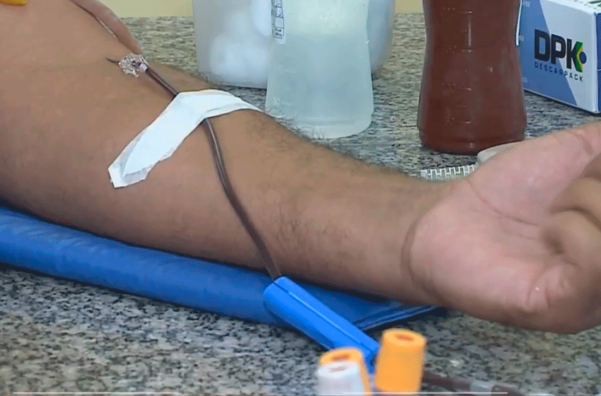 Cai coleta de sangue no hemonúcleo de Sorocaba