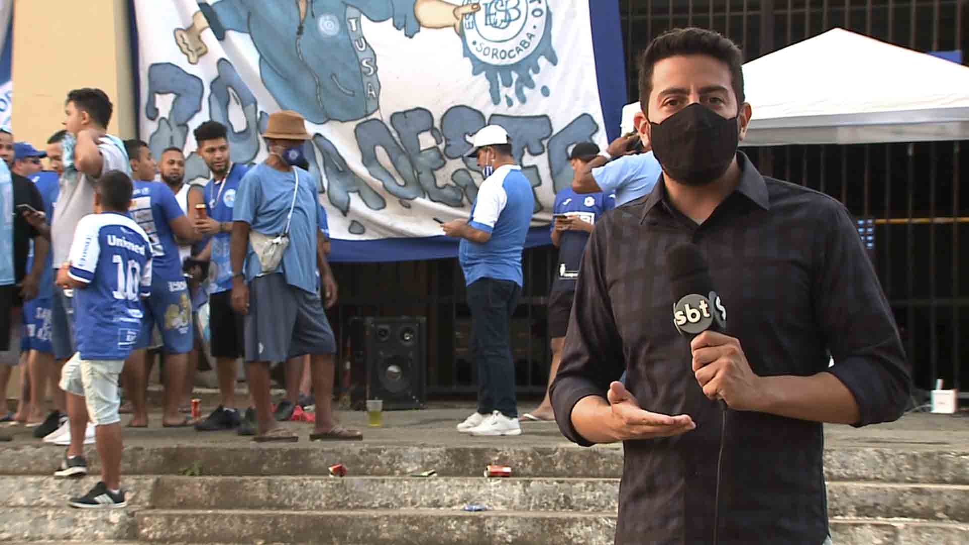 reporter e torcida do sao bento