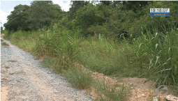 rua com buracos