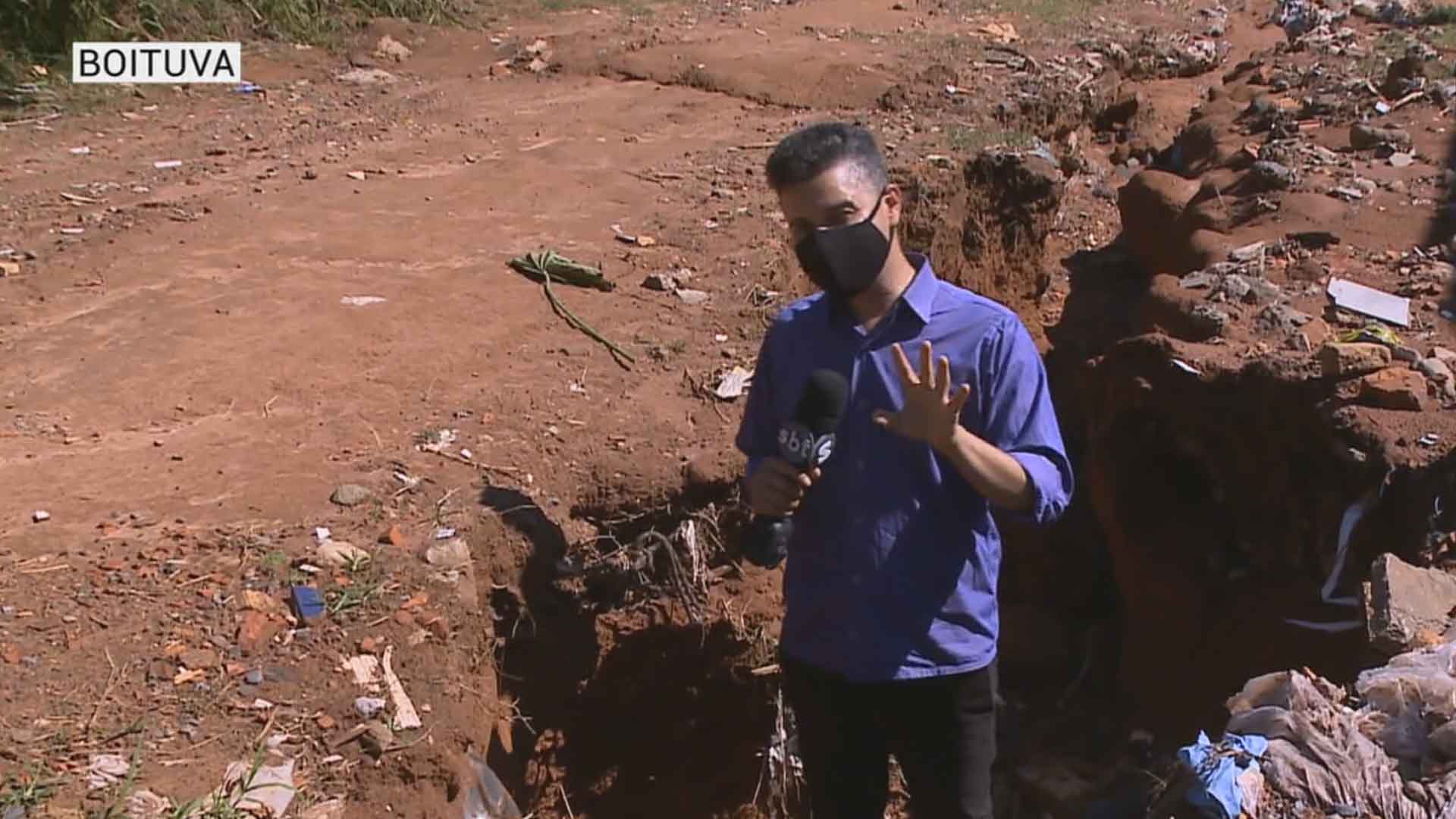 Buracos na rua preocupam moradores de Boituva