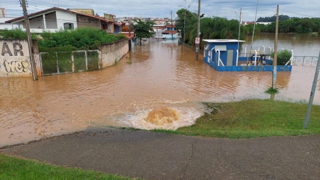 rua alagada