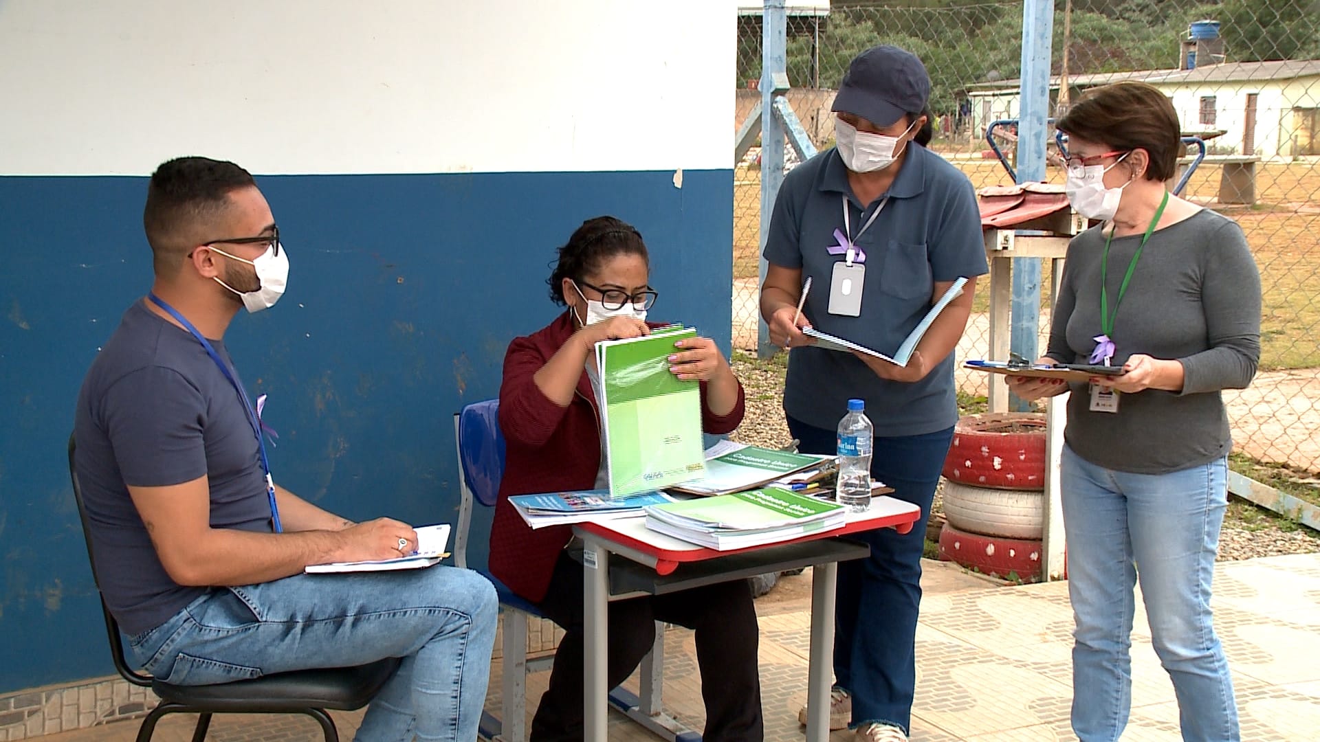 Assistentes sociais do CRAS visitam bairros da zona rural em Piedade