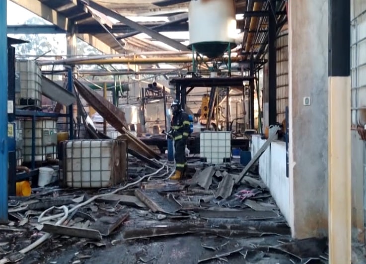 explos&atilde;o empresa