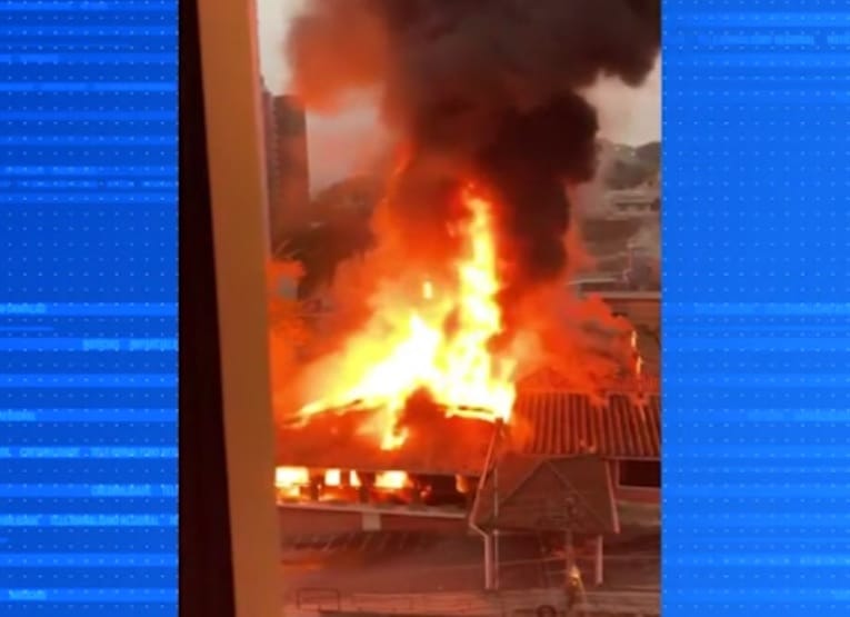 inc&ecirc;ndio pizzaria
