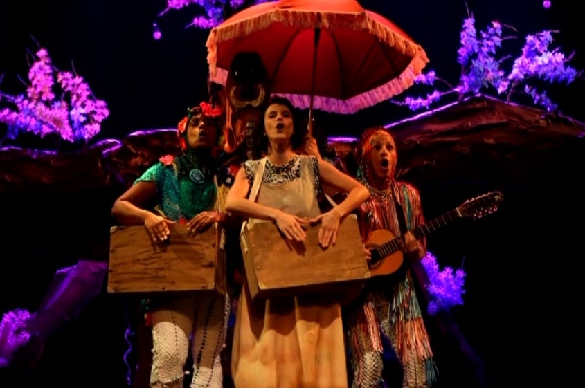 Imagem do espet&aacute;culo &ldquo;Cora, doce poesia&rdquo;