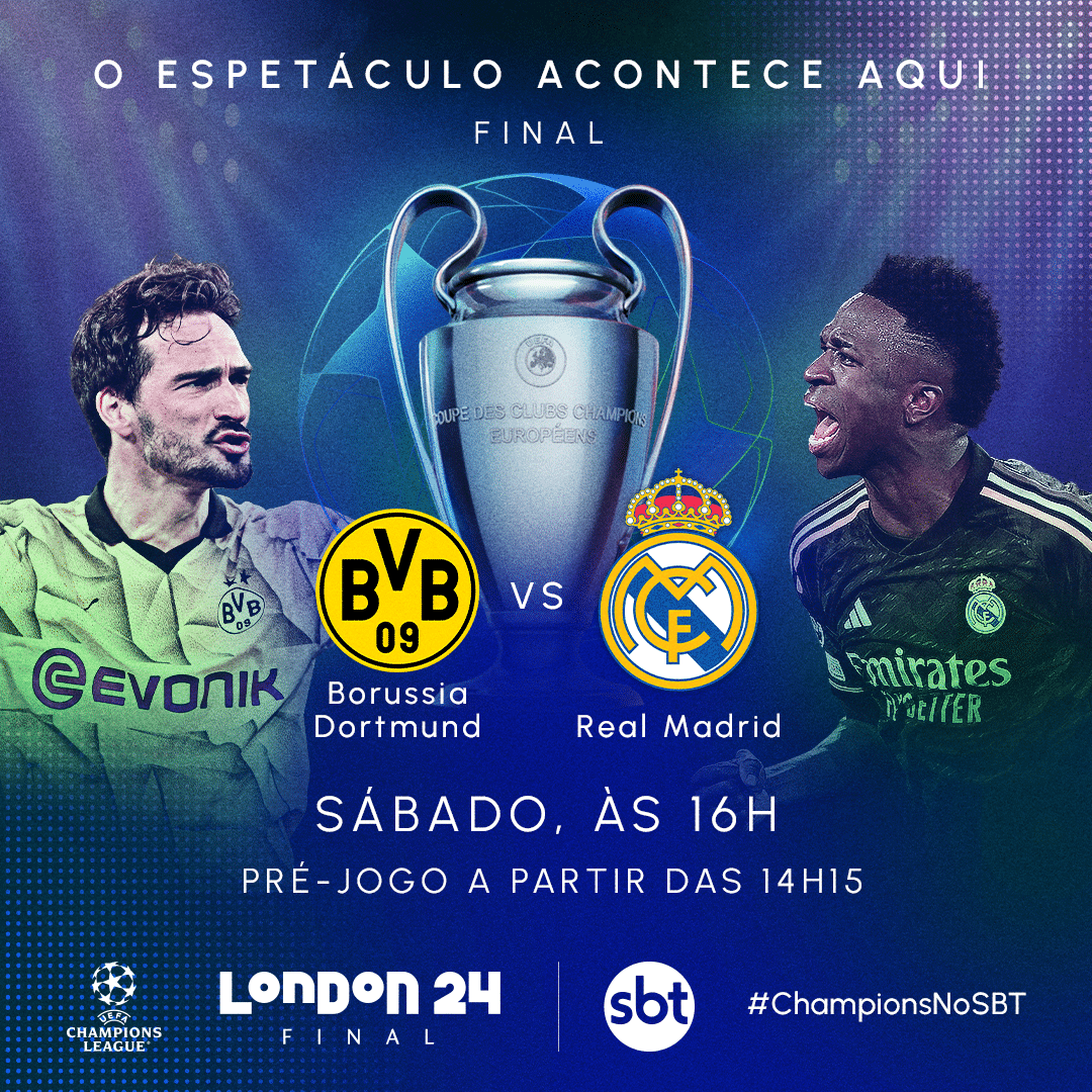 Imagem de capa do pr&eacute;-jogo de Borussia Dortmund x Real Madrid.