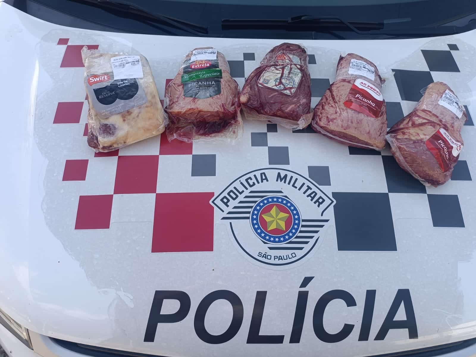 Suspeito de furtar picanhas &eacute; preso em Jundia&iacute;