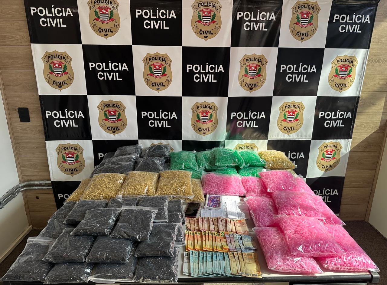 Casal &eacute; preso suspeito de tr&aacute;fico de drogas em S&atilde;o Miguel Arcanjo