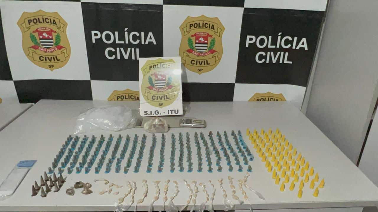 Seis presos e um menor apreendido em opera&ccedil;&atilde;o contra o tr&aacute;fico de drogas em Itu
