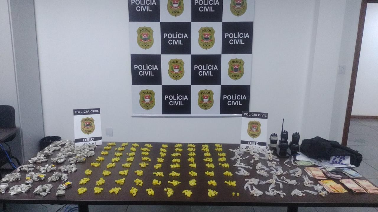 Traficante &eacute; preso com drogas em Sorocaba