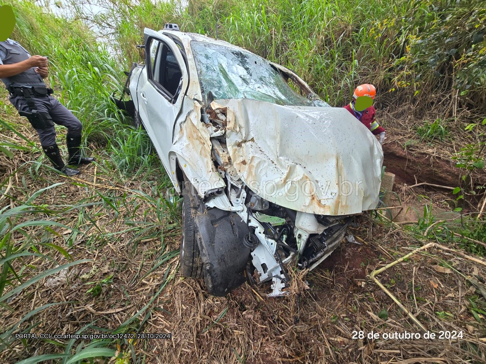 Acidente com capotamento deixa uma v&iacute;tima fatal na Rodovia Anhanguera em Jundia&iacute;