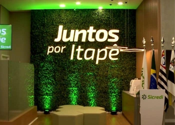 Fachada da Cooperativa de Cr&eacute;dito de Itapetininga.