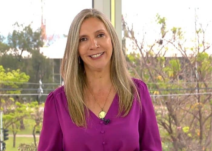 Dra. Ana Paula em entrevista.