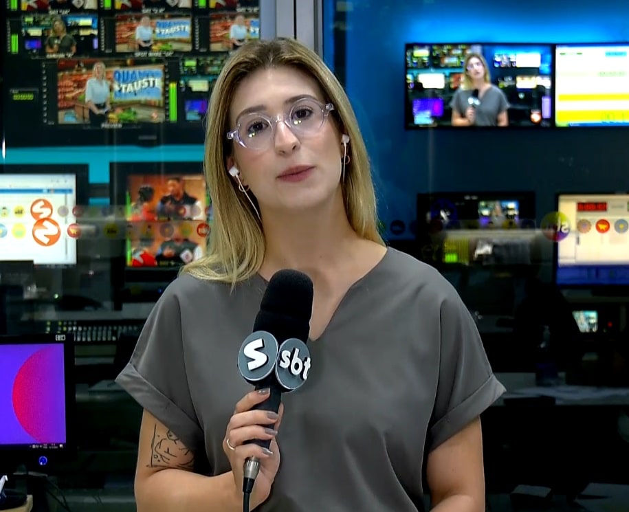 Rep&oacute;rter Nicole Bonentti falando sobre o IPVA 2025.