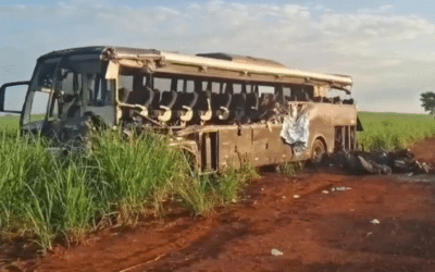 12 estudantes morrem em acidente no interior de SP