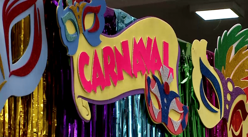Decora&ccedil;&atilde;o de carnaval.
