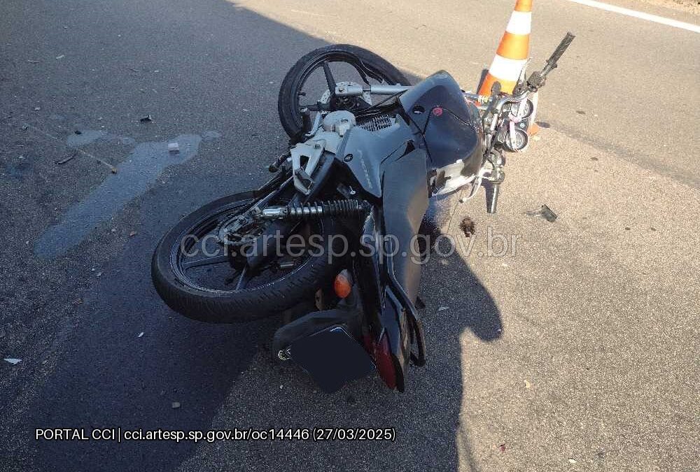 Motociclista morre em acidente na Rodovia Antônio Romano Schincariol, em Cerquilho