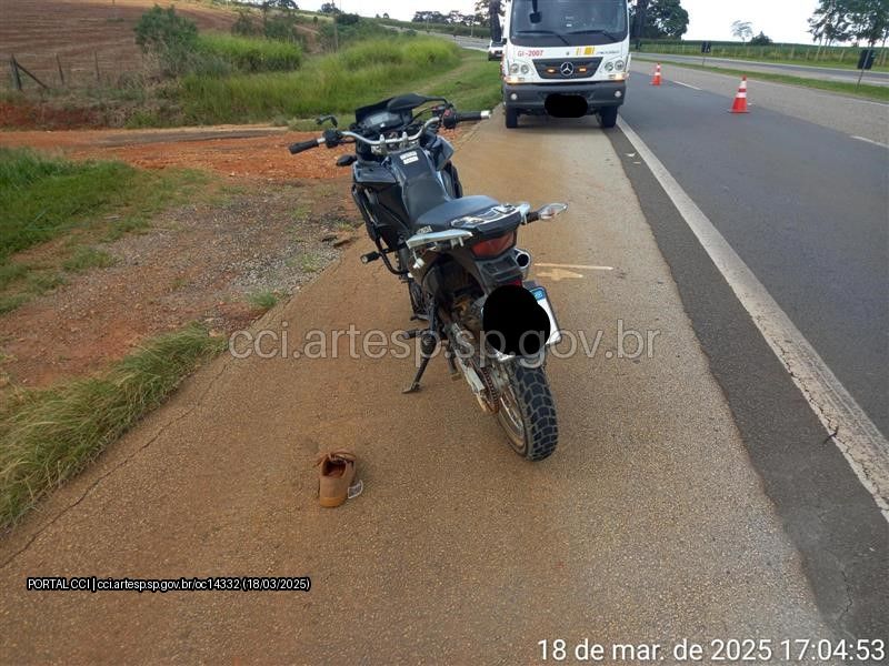 Motociclista morre em rodovia de Capão Bonito
