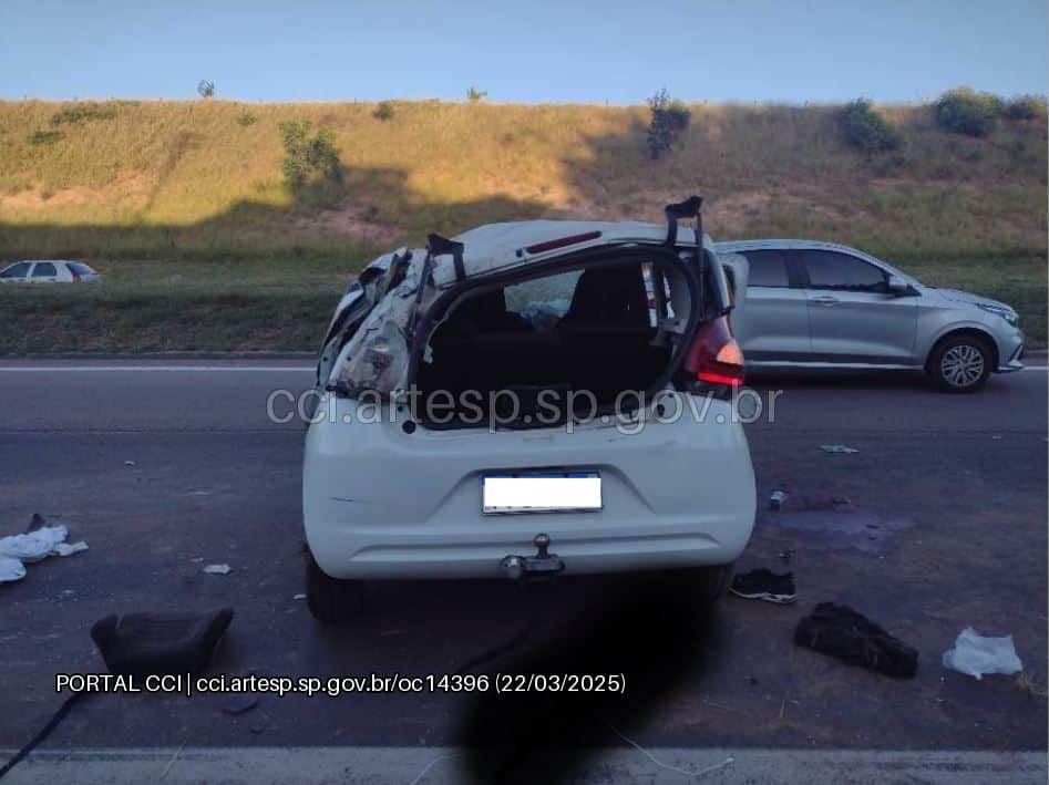 Grave acidente Rodovia Santos Dumont