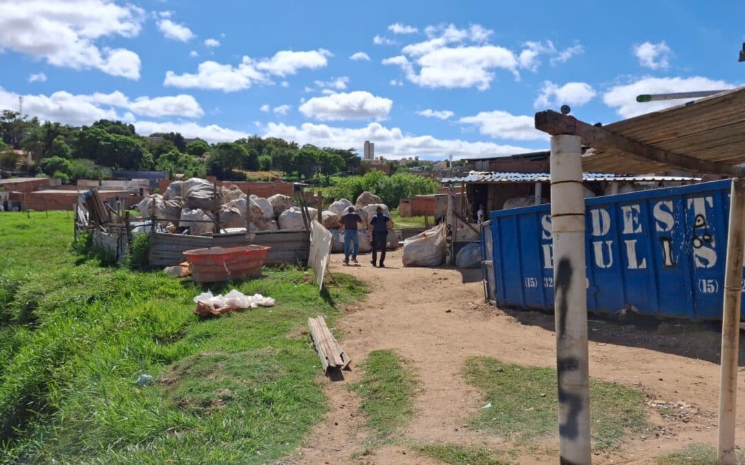 Operação interdita ferros-velhos irregulares em Sorocaba