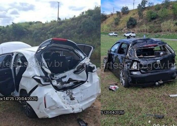 Imagens de carros batidos