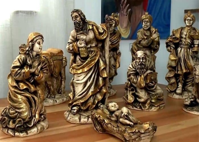 Pe&ccedil;as do Museu de Arte Sacra de Itapetininga.