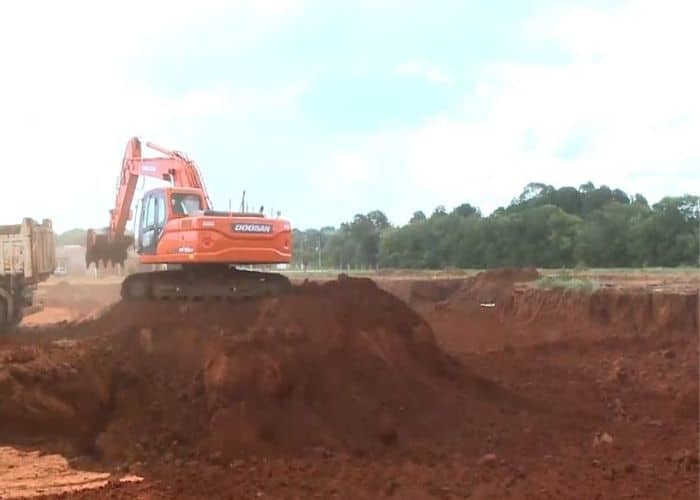 Local onde ser&aacute; constru&iacute;do o est&aacute;dio municipal de Itapetininga.