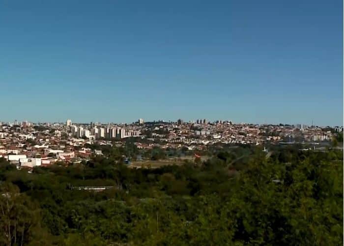 Vista panor&acirc;mica de Sorocaba.