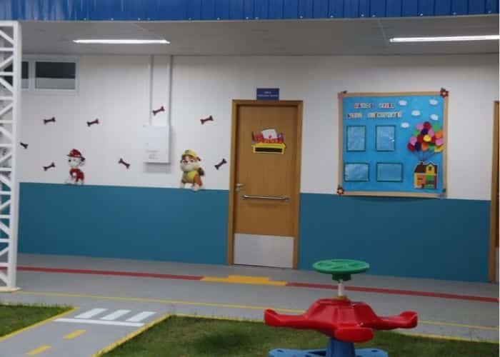 Imagem de um ambiente l&uacute;dico de uma creche de Sorocaba