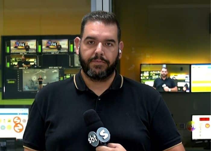 Rep&oacute;rter Rodolfo Quaranta falando sobre o caso.