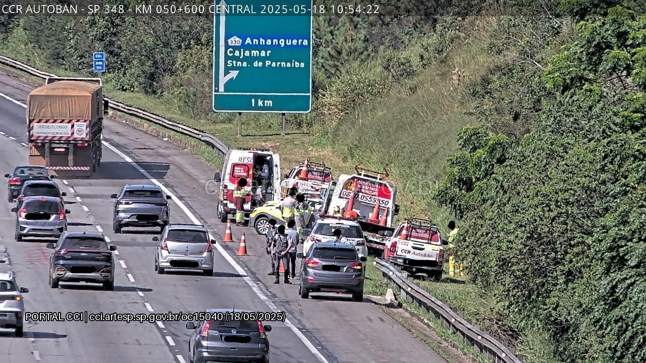 Um acidente provocou a morte de um motociclista na rodovia dos Bandeirantes, em Jundia&iacute;, na manh&atilde; deste domingo (18).