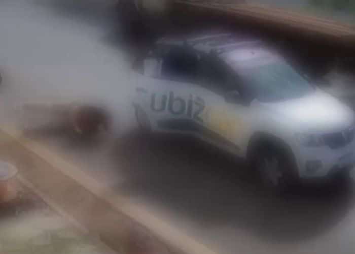 Mulher se joga de carro de app para n&atilde;o pagar corrida