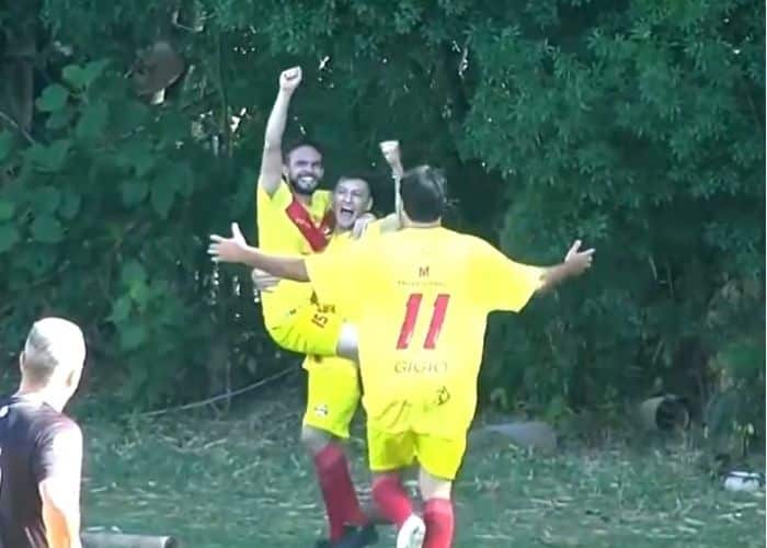 Jogadores do Vila Helena.