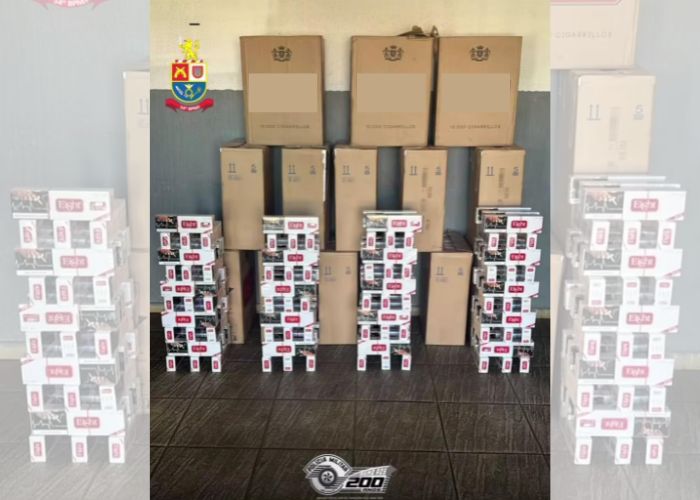 Mais de 160 mil cigarros são apreendidos, em Itapeva