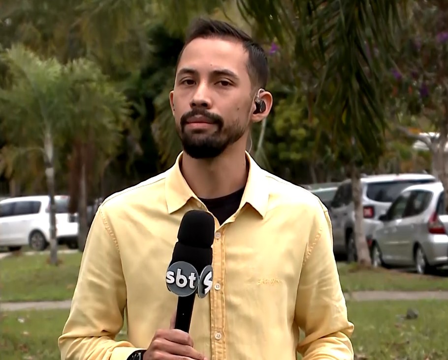 Rep&oacute;rter Ed Passos falando sobre o caso.
