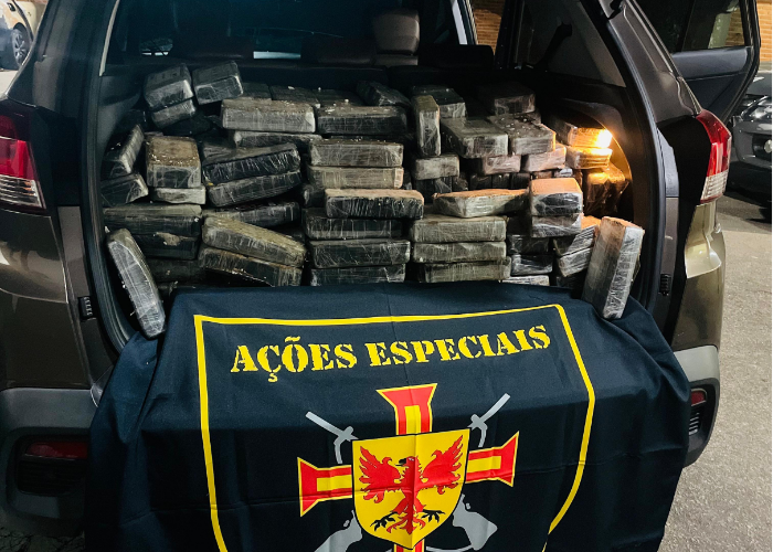 Polícia Militar prende homem com mais de 200 tabletes de cocaína em Itu