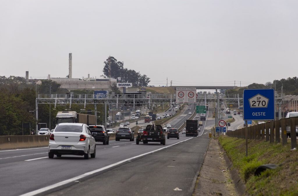 Cobrança do pedágio eletrônico na Raposo Tavares começa em 1º de outubro