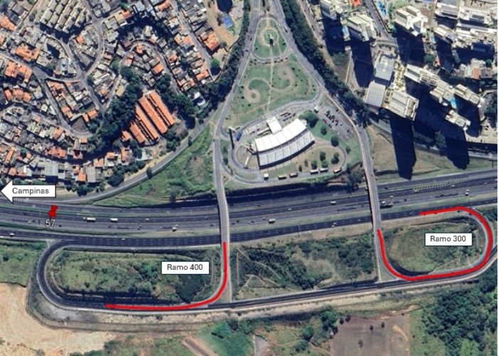 Acesso da Anhanguera &agrave; Avenida 9 de Julho ser&aacute; interditado em Jundia&iacute;