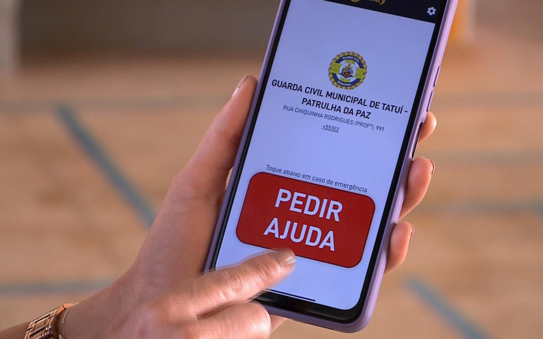 Aplicativo permite acionar a Guarda Municipal em escolas de Tatuí