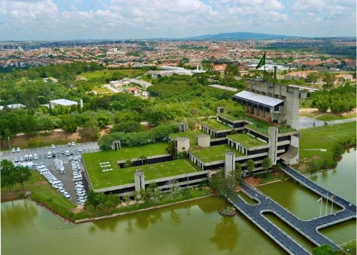 Prefeitura de Sorocaba vista de cima