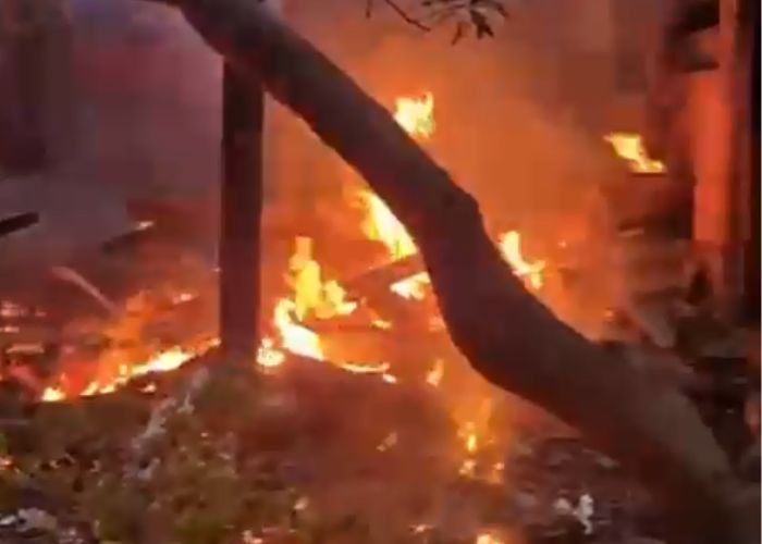 Inc&ecirc;ndio na casa de idoso