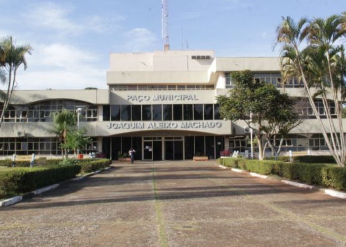 Fachada do Pa&ccedil;o Municipal de Itapetininga