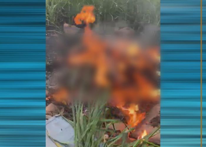 Corpo encontrado carbonizado em Itu