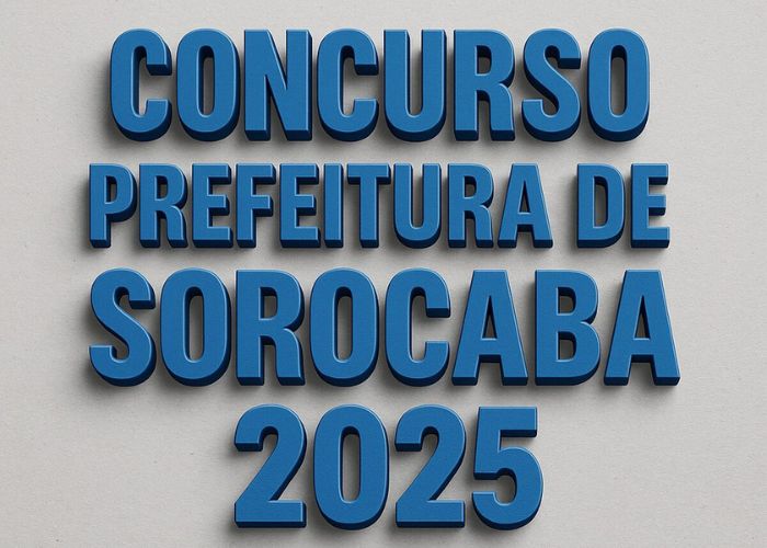 Concurso prefeitura de Sorocaba