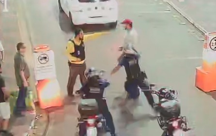 Agress&atilde;o Natal em Buri