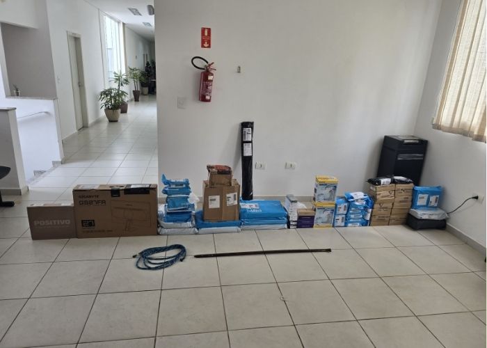 Imagem da carga recuperada