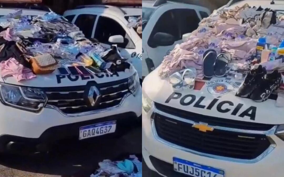 Quadrilha é presa após furto de grande volume de mercadorias em shopping de Itu
