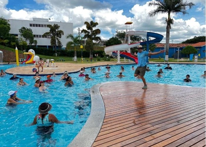 Aulas de hidroginástica são retomadas em Itupeva