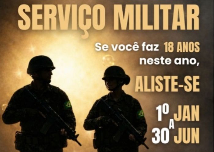 Imagem com informa&ccedil;&otilde;es do alistamento