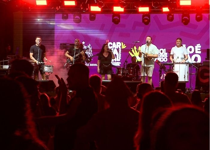 M&uacute;sica, comida, divers&atilde;o e muita alegria tomaram conta do Carnaval de Ara&ccedil;oiaba da Serra.